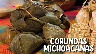 Receta de corundas michoacanas con Juana Bravo [upl. by Pillihp653]