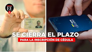 ¿Cómo inscribir su cédula de forma virtual para votar  El Espectador [upl. by Ver]