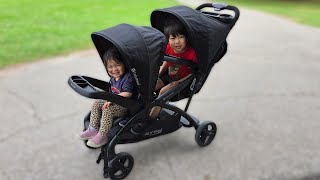 Two Seats One Stroller Baby Trend Sit N’ Stand 20 InDepth [upl. by Nerrag]