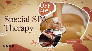 SPA SALON PROMOTIONAL VIDEO [upl. by Aicnetroh]