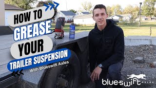 How to Grease your Trailers Suspension  StepbyStep Guide [upl. by Janos]