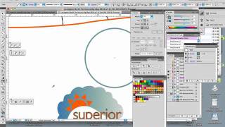 Illustrator CS5  Using the Eyedropper Tool [upl. by Abil]