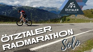 Ötztaler Radmarathon Solofahrt  228km🚴🏼unglaubliche 5500hm🏔️  kommt leidet mit mir [upl. by Ocimad]