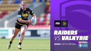 Highlights  Barrow Raiders v York Valkyrie  2024 Betfred Womens Super League Round 2 [upl. by Inna225]