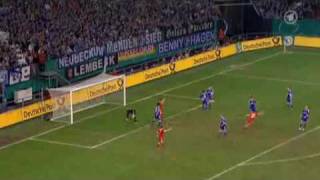 Best Arjen Robben Goal Schalke 01 Bayern DFBPokal semifinal 2010 [upl. by Faires588]