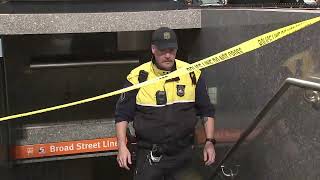 Person shot on SEPTA platform in Center City Philadelphia suspect in custody [upl. by Girish]