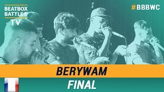 Berywam from France  Crew Final  5th Beatbox Battle World Championship [upl. by Teplitz614]