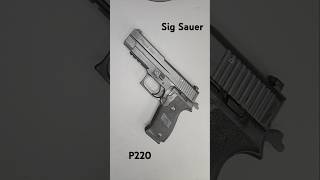 Field strip of the Sig Sauer P220 [upl. by Awad]