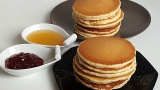 البانكيك باسهل و ارواع طريقة👌🏻pancakes très facile [upl. by Pelson623]