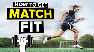 How to get in football shape  Improve football fitness [upl. by Dowell]