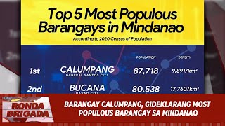 Barangay Calumpang gideklarang most populous Barangay sa Mindanao [upl. by Ahtenek]