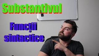 Substantivul functii sintactice lecție video pentru evaluarea națională [upl. by Annaet489]