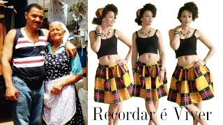 DIY Gathered Skirt amp DIY Bandana 🇨🇻 Cabo Verde Culture Couture 🇨🇻 [upl. by Kampmeier]