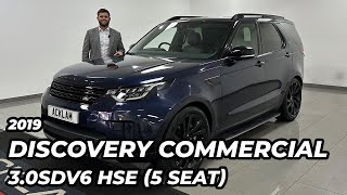 2019 Land Rover Discovery 30SDV6 Commercial HSE 5 Seat VAT [upl. by Layla]