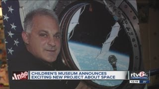 Childrens Museum welcomes exastronaut [upl. by Reerg]