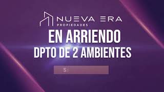 Dpto 2 Ambientes Cercano Barrio Lastarrias [upl. by Leffen]