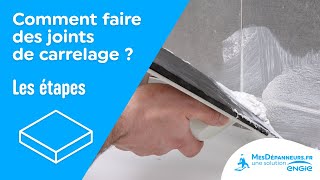 Comment faire des joints de carrelage  Les étapes  MesDépanneursfr [upl. by Korey]