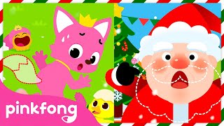 Have You Ever Seen Santas Beard  🔎 Find the Tail and Beard Compilation  Pinkfong Kids Song [upl. by Yrailih]