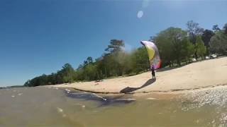 Kitesurfing Fairhope Alabama [upl. by Curhan]