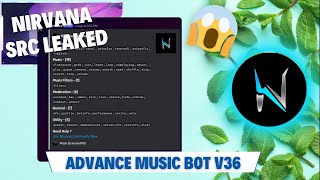 How to Make a Discord Music Bot v36  Nirvana SRC Leaked  Kronix [upl. by Yllrebmik66]