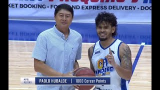 Aquaman PAOLO HUBALDE scores 1000 POINTS CAREER MILESTONE l Full Game Highlights l MPBL  Mindoro [upl. by Ilana]