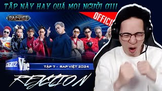 Rap Việt 2024 Tập 7  ViruSs Reaction [upl. by Eelsel677]