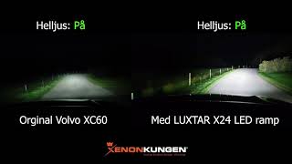 Xenonkungen Luxtar X24 LED ramp [upl. by Enyawal813]