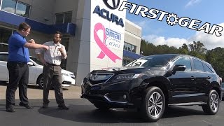 FirstGear  2017 Acura RDX Advanced  Review and Test Drive [upl. by Errehs584]