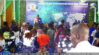 CULTE DACTION DE GRACE  DIMANCHE 20 OCTOBRE 2024  LES PORTEURS DE FARDEAUX  1 ROIS 5  15  D… [upl. by Adalia]