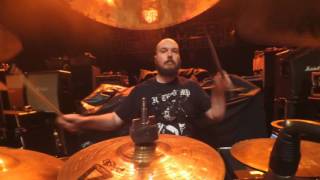 Ingested  Narcissistic Apathy  Copremesis Drum Cam  Lyn Jeffs  Summer Slaughter Tour 2016 [upl. by Oemac]