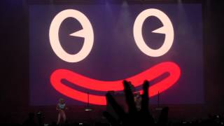 Die Antwoord Beat Boy Live  SONAR Barcelona 2012 send track title 9 [upl. by Ococ]