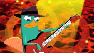 Phineas and Ferb feat Slash  Kick It Up A Notch [upl. by Claude]