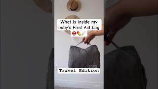 Baby’s First Aid kit for Travelling long distance Flights Baby’s must have babyessentials [upl. by Chlores540]