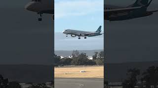 A National Jet Express Embraer 190 landing [upl. by Joaquin]