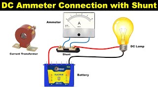 How to Measure DC Current with a Shunt Resistor ElectricalWiringSchool [upl. by Nywrad166]