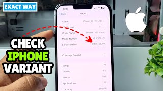 How to check which variant is iphone is [upl. by Seel]