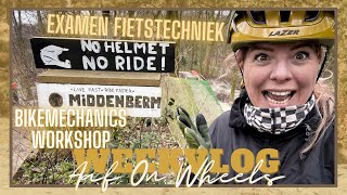 MTB VIDEO BIKEPARK MIDDENBERM DEN HAAG  BBB CYCLING RIDE OUT AMSTERDAM・VLOG 129  Aaf on Wheels© [upl. by Ynafets]