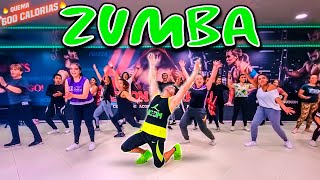 ZUMBA para BAJAR DE PESO en CASA 🔥 Clase Virtual COMPLETA y EFECTIVA [upl. by Lifton620]