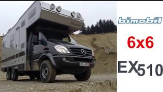 Motorhome Bimobil EX 510 6x6 OberaignerMercedes Sprinter Chassis [upl. by Atsirtal]