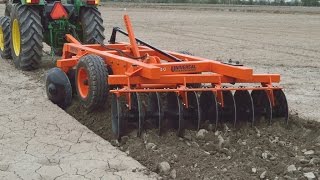 Heavy Duty Hydraulic Harrow  UNIVERSAL [upl. by Wilonah]