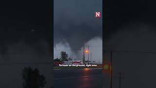 Tornado Chaser Captures Large Twister Touch Down In Kentucky [upl. by Engelhart]