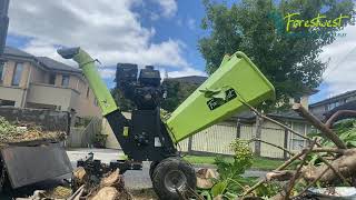 Forestwest 150mm 20hp Wood Chipper [upl. by Ludovick]