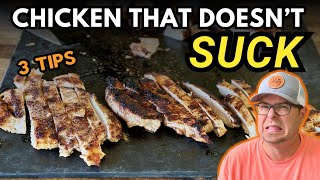 How to Make Griddle Chicken Breasts that Dont SUCK  My Best Tips [upl. by Imray]