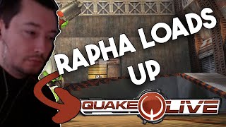 Quake Pro Rapha Loads up Quake Live for the FIRST time in a LONG time [upl. by Yatnohs]