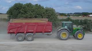 Moisson 2017 JD 6920sBrimont 18T [upl. by Yorgos513]