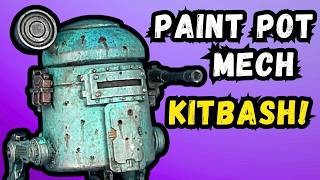 Kitbashing A Paint Pot Mech [upl. by Aitrop]