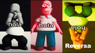 hola de homero bailando con diferentes efectos [upl. by Jaymie582]