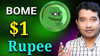 BOME COIN PRICE PREDICTION  NEW 1000X MEME COIN [upl. by Qifahs79]