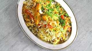 Recette De Riz Biryani Aux Légumes Veg Biryani 𑁍 Pankaj Sharma [upl. by Ennaeirb533]