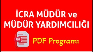 İcra Müdür ve Müdür Yardımcılığı 50 Günlük Kamp Nedir [upl. by Cherri]